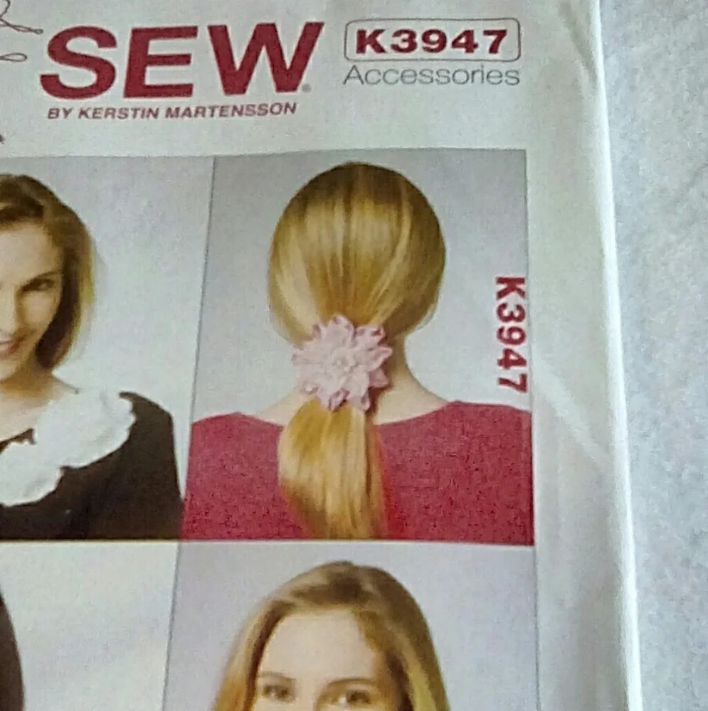 Kwik Sew K3947 Flower accessories New &Uncut